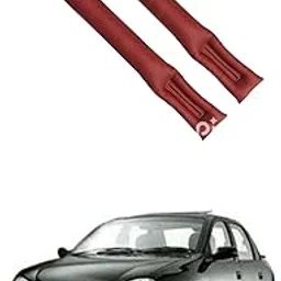 LOVMOTO Universal Car Gap Filler Organiser Car Seat Gap Filler, Car Seat Gap Organiser, PU Leather Car Accessories, Car Seat Console Side Pockets for Storage Comfortable With Cor-sa-picture-38