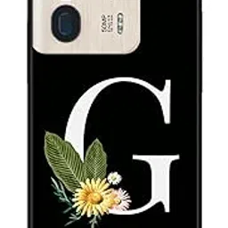 NDCOM for Motorola Moto Edge 50 Ultra 5G Back Cover G Alphabet White Letter Printed Metal Case-picture-20