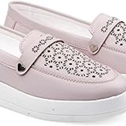 bxxy Women's Faux Leather Material Casual Slip-On Loafers Shoes.-picture-12