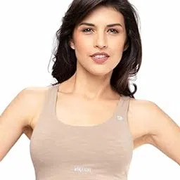 lovable Women's Polyester Non-Padded Wirefree Full Coverage Seamless Criss-Cross Back Sports Bra-Vitality Bra-picture-10