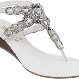 catwalk Women's Embellished Wedge Heel Sandal-picture-39