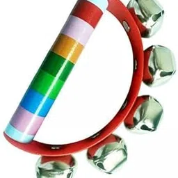 2xWooden Tambourine Musical Toys Musical Instrument for Festival Party Red | Music & Art | Educational-picture-19