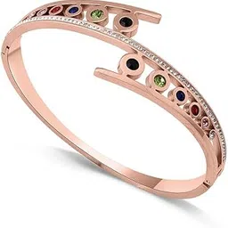 palmonas Multicolored Gemstone Bracelet for Women - Gift for Girls & Women | Waterproof & Anti-Tarnish Bracelet-picture-11