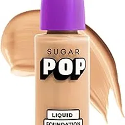 SUGAR POP Liquid Foundation | Lightweight | Full Coverage | Water-resistant | Super-matte - 30ml | 03 Walnut-image-38