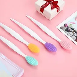KAYRIE Lip Scrubber for Plump and Healthy Lips - Dual-Sided Benefits for Exfoliation and Deep Massage - Achieve Soft & Shiny Lips with this Manual Face Massager and Soft Lip Brush - Promote Smoother and Fuller Lip Appearance - Portable Lip Care Tool for On-the-Go Beauty with KAYRIE Quality Assurance-image-92