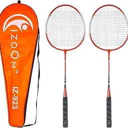 WISHKEY 2 Pieces Badminton Racquet with Full Racket Cover, Strung Shuttle Bat for Practice, Badminton Racket with Grip Handle, Shuttle Badminton Racket String Tension – 17-20 lbs. (Assorted)-picture-21
