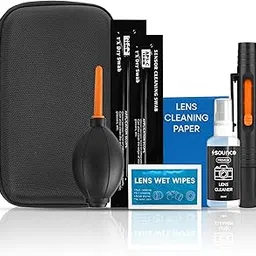 Sounce Professional 8-in-1 Camera Cleaning Travel Kit – Complete Lens & Screen Cleaning Solution for DSLR, Mirrorless Cameras, Filters, Displays, Binoculars, Laptops & Other Sensitive Electronics-picture-37