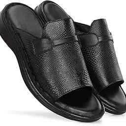 g walk Leather Casual SandalComfortable Slip On Sandal and Slipper For Men & Boys-picture-37