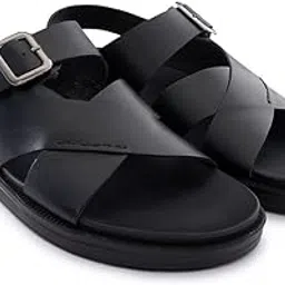 Men Smart Casual Leather Sandals-image-44