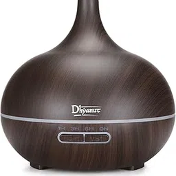 Dhyanut Premium 5 in 1 Ultrasonic Aromatherapy Scented Oil Diffuser for Essential Oil 550Ml Essential Oil Diffusers Ultrasonic Oil Diffuser with Timer, 7 Colors Light for Home, Office, Bedroom-picture-17