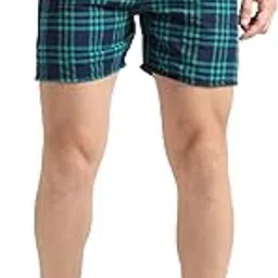 hetiers Premium Cotton Men Regular Fit Boxers Shorts-picture-19
