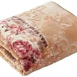 Bezzilish Home Extra Soft Double Layered Blanket for Heavy Winters Floral Blanket Double Bed for Winter,Soft Kambal for Comfort & Warmth image 1