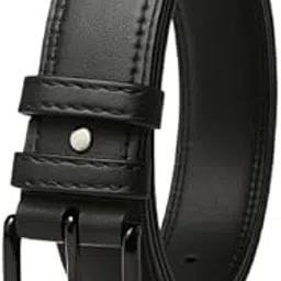 Men's Ironhide Cognac Formal & Casual Reversible Leather Belt for men with Classic Buckle – Available in Black & Tan (Tan, STANDARD)-image-66