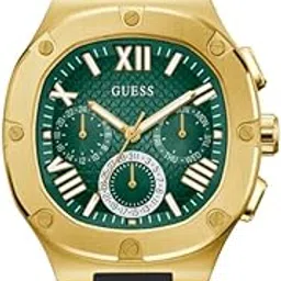 Guess Men's 42mm Watch - Black Strap Gunmetal Dial Silver Tone Case-picture-17