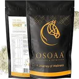OSOAA Pure Raw Whey Protein Concentrate Powder 1kg, Unflavoured | 26.4g Protein Powder for Muscle Support & Recovery | 100% Authentic Protein Supplement Powder & No Adulteration-picture-19
