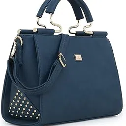Synthetic Leather Women's hand bag Satchel | Ladies Purse-image-12