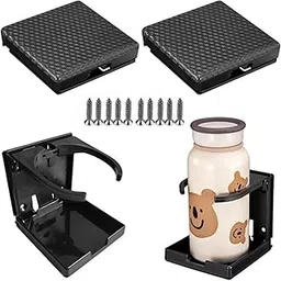 STHIRA® Car Cup Holder Screw Mounted Cup Holder for Car Front Seat Adjustable Wall Car Glass Holder for Drinks Universal Water Bottle Holder for Car Glass Cup Can for All Car & Truck-picture-48