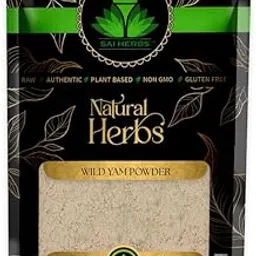 SAI HERBS Wild Yam Powder - Wild Yam Supplement - Pure & Natural (50 Grams)-picture-50
