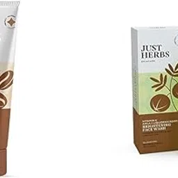 Just Herbs Coffee Body Scrub Walnut Exfoliating Detan Face & Body Scrub100 Ml & Just Herbs Skin-Rejuvenating Ayurvedic Face Wash Cleanser - 100 ML Combo-image-57