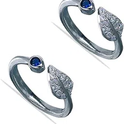taraash 925 Sterling Silver Toe Ring For Women-picture-19