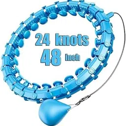 Fortix Enterprise Smart Weighted Hoop for Adults Weight Loss,Infinity Fitness Hoop Plus Size for Women Smart Exercise Equipment-image-80