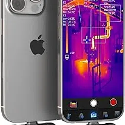 Thermal Camera for USB-C iPhone and Android, P1 Thermal Imaging Camera with 320×240 X³ IR Resolution, -4℉ to 1112℉, 160×120 Infrared Camera (iOS and Android)-image-9