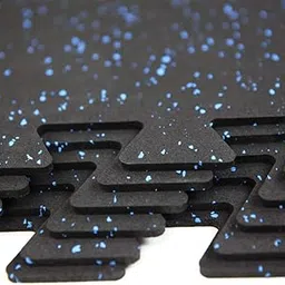 RevTime Interlocking Rubber Mats 20"x20",Treadmill Mat,Gym Mat, Exercise Mat,Fitness Floor(6 Packs)-picture-23