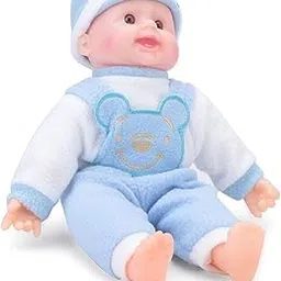 NAVIXA Baby Boy Doll – Soft Plush Teddy Toy with Touch Sensor, Talking & Musical Features for Kids, Boys & Girls | Interactive & Battery-Operated Playtime Companion (Colour as per Stock Multicolor)-picture-28
