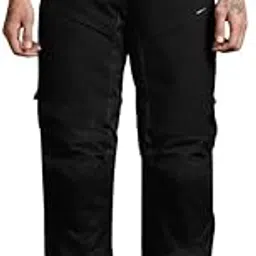 royal enfield X Rev'It Mens Darcha Pro Riding Trouser Black Seeflex™ Ce-Level 2 Knee Tectors and Seesmart Ce-Level 1 Hip Tectors(30") 76 Cm Along with 3D Ballistic Air mesh for Excellent Ventilation-picture-33