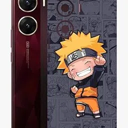 AtOdds - VIVO V29e Mobile Back Skin Sticker - Lamination - Rear Screen Guard Protector Film Wrap (Coverage - Back+Camera+Sides) (Design - Naruto)-picture-16