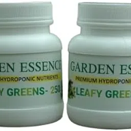 GARDEN ESSENCE Premium Hydroponic Nutrients- LEAFY GREENS-250, Makes 250L Working Hydroponic Solution- Complete Nutrition Package for Leafy Crops- Lettuce, spinach, annual herbs, etc.-image-0
