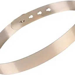 shopora Ladies Waistband Plate Waist Fashion Metal Belt Mirror Band 82 X 3 Cm Gold | Womens Accessories | Belts-picture-14