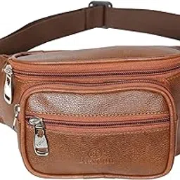 Vegan Leather Waist Bag for Men and Women | Fanny Pack Travel Waist Bag (Pack of 1)-picture-52