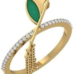 d218 jewels Radhe Krishna Silver Ring for Women image 1