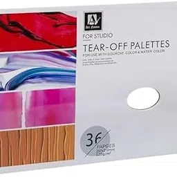 ARTISTERY Tear-Off Paper Palette 30 Sheets for Watercolor, Acrylic & Oil Painting-picture-23