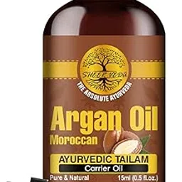 Sheer Veda Argan Oil For Hair, Skin and Body Organic and Cold Pressed Argan Oil 15 ML-picture-28