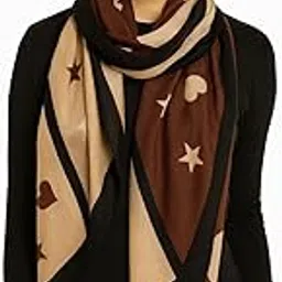 icw Women's Lightweight Floral Print Scarf – Soft Fashion Wrap for All Seasons DN108-picture-53
