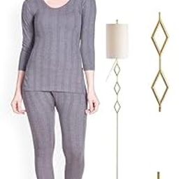 REVEXO Ladies Thermal Inner wear Set for Winter Sleeves Top and Trouser/Female Thermal/Ladies Thermal Set.-picture-0