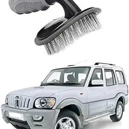 Strong Car Tire and Rim Cleaning Brush Suitable for Mahindra Scorpio 2009-picture-18