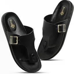 foot up Orthopedic Comfort Sandals for Men | Stylish Anti-Slip Everday Wear Slippers with Cushioned Footbed & Adjustable Buckle | Durable & Lightweight Footwear-picture-56