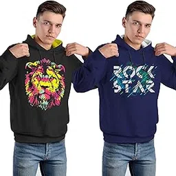 ARIEL Boys Cotton Hooded Sweatshirt(Pack of 2)-picture-68