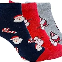 mint & oak Cotton Ankle Length Women Socks, Christmas Gift Quirky Socks For Friends, Funky Socks, Secret Santa Gifts For Women | Christmas Gifts for Women-picture-33