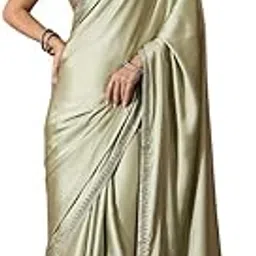kuldevi krupa Elegant Satin Silk Saree for Women Soft, Smooth & Lustrous Traditional Ethnic Wear with Blouse Piece-picture-23