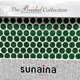 Sunaina Bridal Collection Green Bindi for Women (size-3) (Size 6mm)-picture-45
