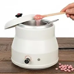 Elevea 𝟏𝟓 𝐘𝐞𝐚𝐫𝐬 𝐆𝐮𝐚𝐫𝐚𝐧𝐭𝐞𝐞, Single Pot Wax Warmer, Fast Heating Coil, Thermostat Control, Smart Automatic Cut‑off, Durable Build for Salon and Home Hair Removal, Easy Clean Container-image-57