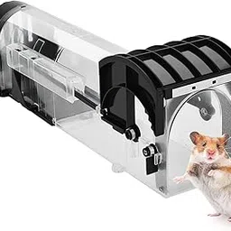 Humane Mouse Trap for Indoors, Rat and Rodent Trap, Mouse Traps Catch and Release Rat Traps, Rat Poison Substitute, Reusable and Easy to Use Snap Mice Catcher, Pets & Children Safe, Pack of 1.-picture-16