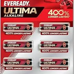 Eveready Ultima Alkaline AA Battery Pack of 8 | 400% Longer Lasting, Anti-Leak Turbolock Technology, Eco-Friendly Batteries for High-Drain Devices Household Devices & Toys-picture-25