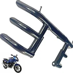 Bike Safety Proctector Leg Crush Guard Front Legguard/Leg Guard 3Rod Black for Bajaj Pulsar 220 DTS-i-picture-20