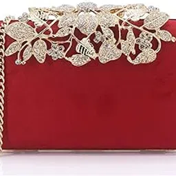 Women's Clutch, Red-image-0