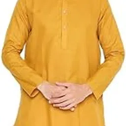 Men's Cotton Kurta, Traditional Long Sleeve, Mandarin Collar-picture-49